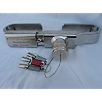 PRECIO 103-85 € : Cierre Cerradura Puertas Semiremolques con fallebas F408 medidas de 23 a 33 cms - Made in Spain - El…